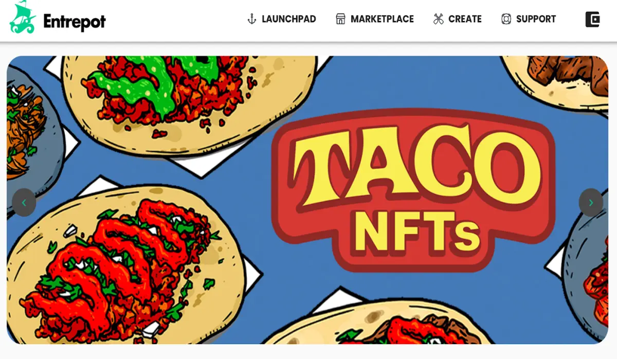 (Taco NFTs by ICP Jesse at Entrepot)
