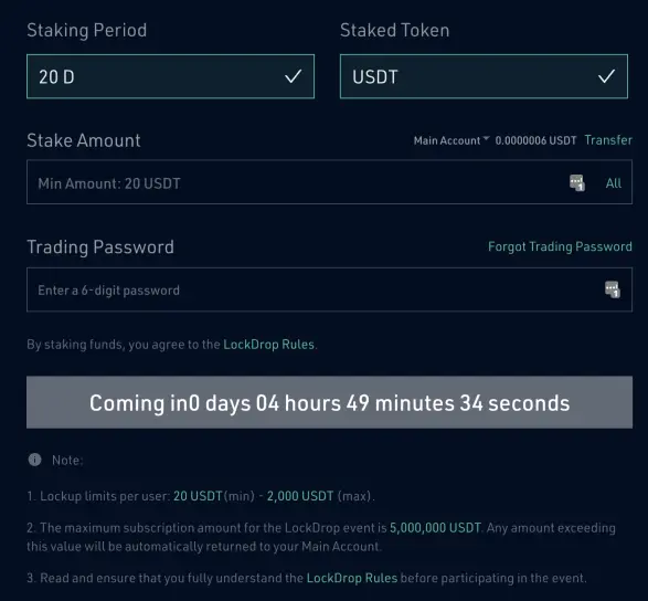 Subscribe to BurningDrop on KuCoin Exchange