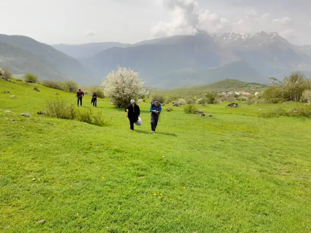 The Lush Mountains in The Outset of Spring | Iran