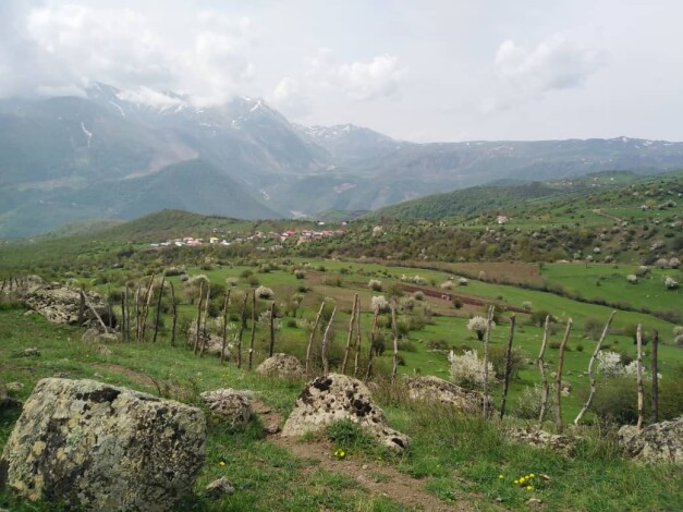 The Lush Mountains in The Outset of Spring | Iran