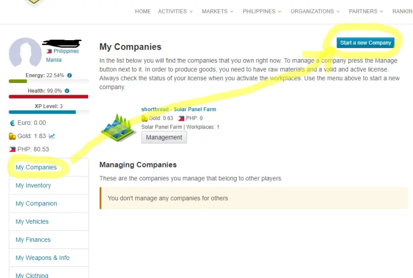 Start A New Company