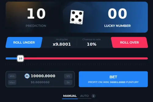 BetFury Dice