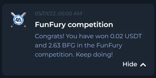 FunFury congrats