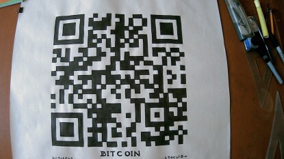 QR de una dirección personal de Bitcoin