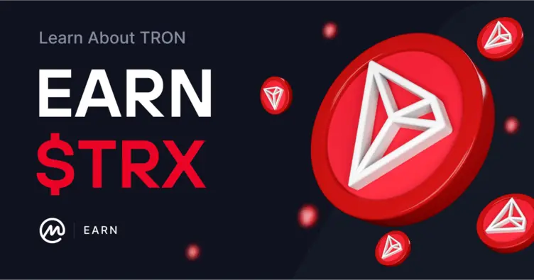 Earn $TRX
