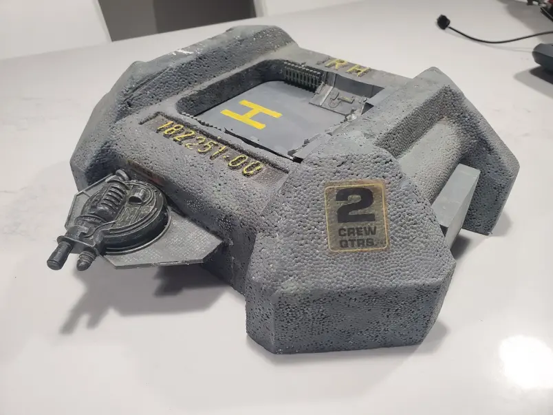 Fortified bunker #2, miniature scenery for WH40k