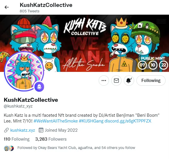 Kush Kats Twitter