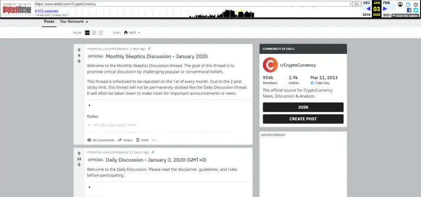 CC subreddit in 2020.01.03