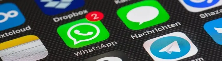 Whatsapp instalado en un celular