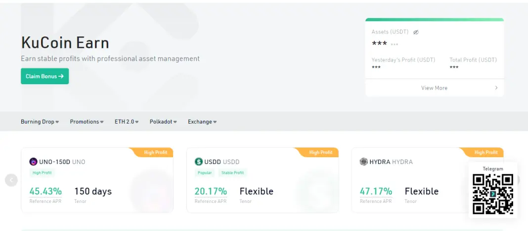 KuCoin Earn