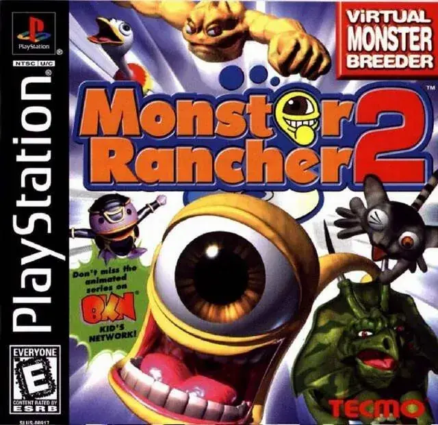 Monster Rancher 2 - PS1 Cover