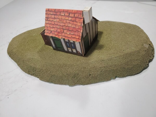 The house on the Hill (miniature scenery)
