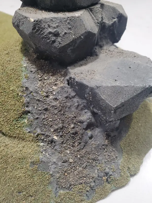 Large Hill with Rocks - Details of the rocky area