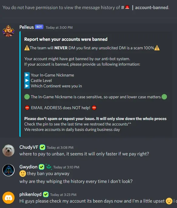 Support bot