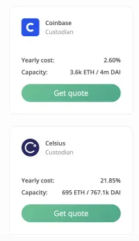cost of cover celsius vs coinbase