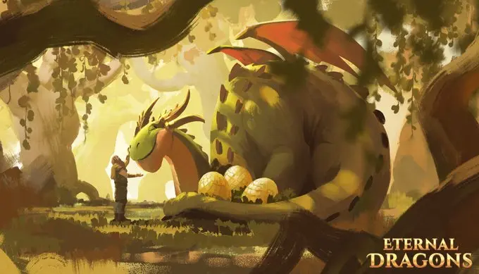 Eternal Dragons play to earn game