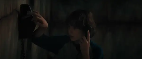 Mason Thames as Finney in The Black Phone movie