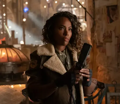 DeWanda Wise as Kayla Watts in Jurassic World Dominion