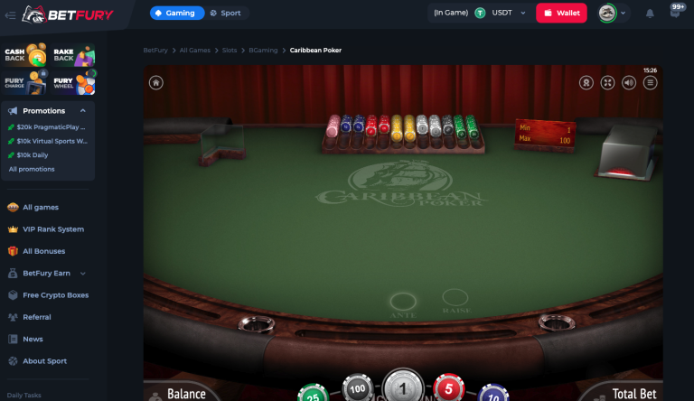 Betfury Poker Game