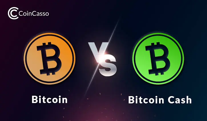 BTC vs BCH