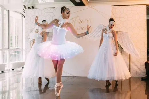 Staging a wedding dance