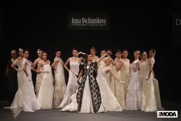 Fashion House show of Anna Ovchinnikova
