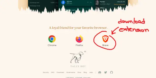 Download Tally Ho Extension