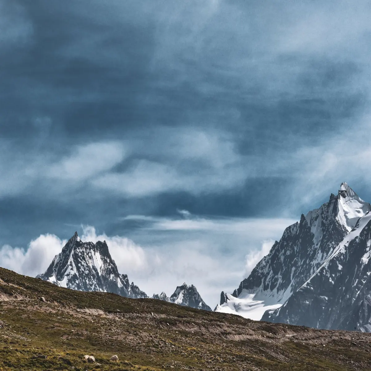 Kunzum pass of Spiti valley