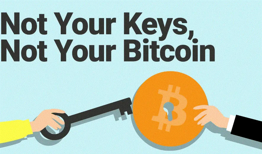 Not your keys not your crypto
