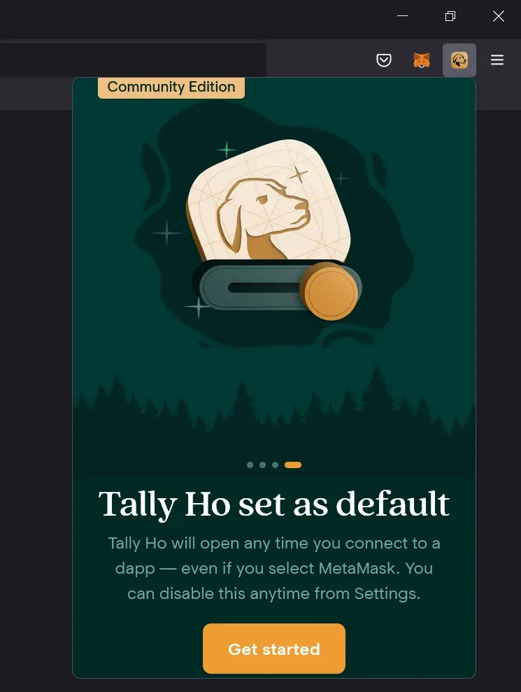Getting Started with Tally Ho Wallet