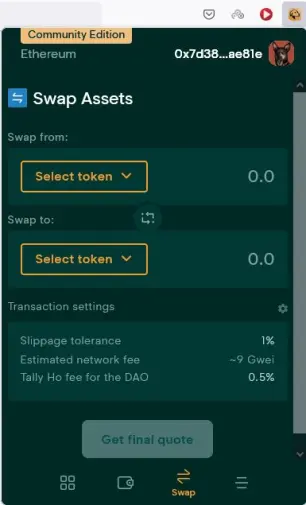 TallyHoWallet