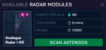 Scan Asteroids