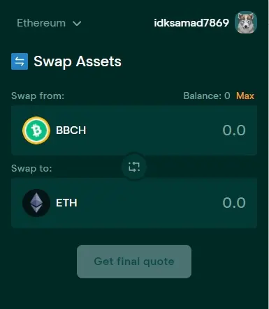 Swap Assets