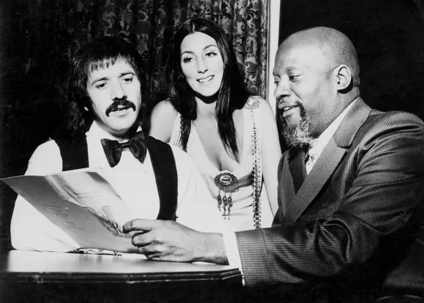 Harold Battiste with Sonny and Cher