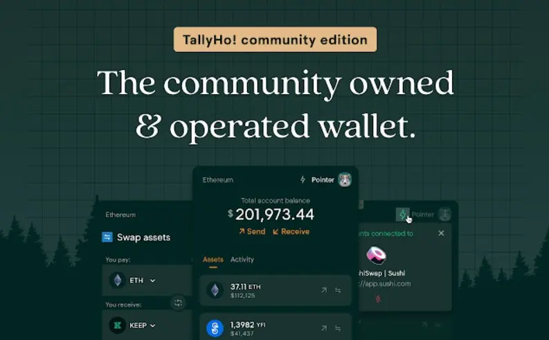 Tally Ho Community Owned Wallet