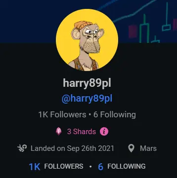 Torum followers counter 1057 - July 2022