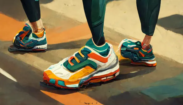 Running shoes
