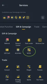 WODL access: mobile device