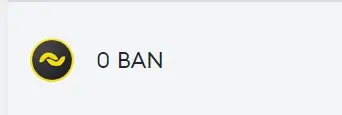 Image of ban coin in Metamask.