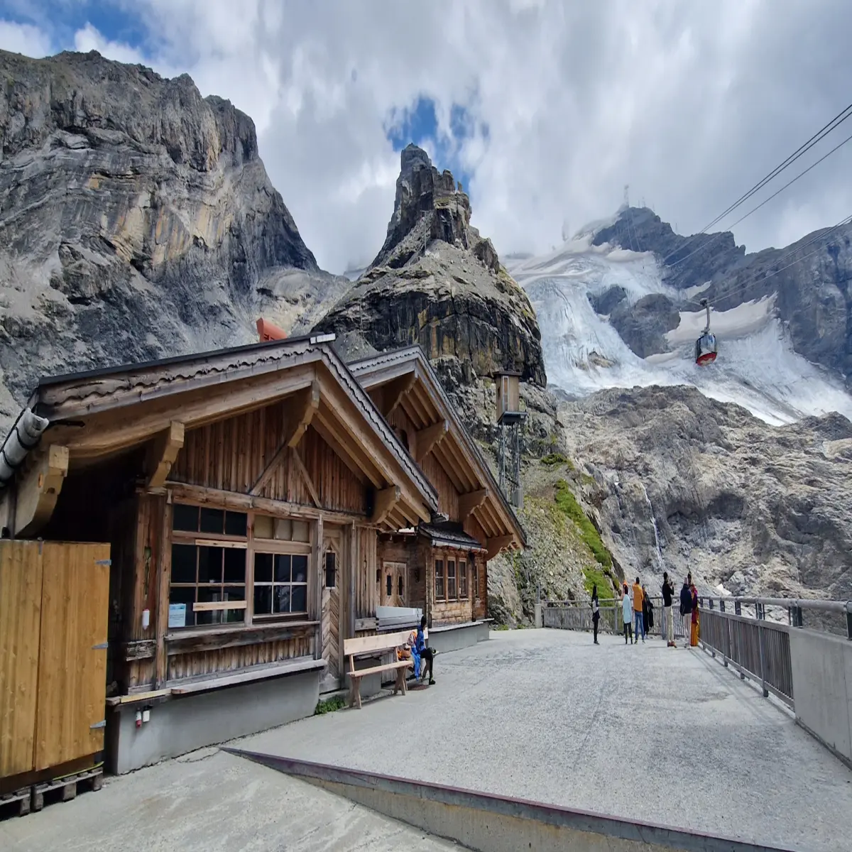 Cafe at Titlis