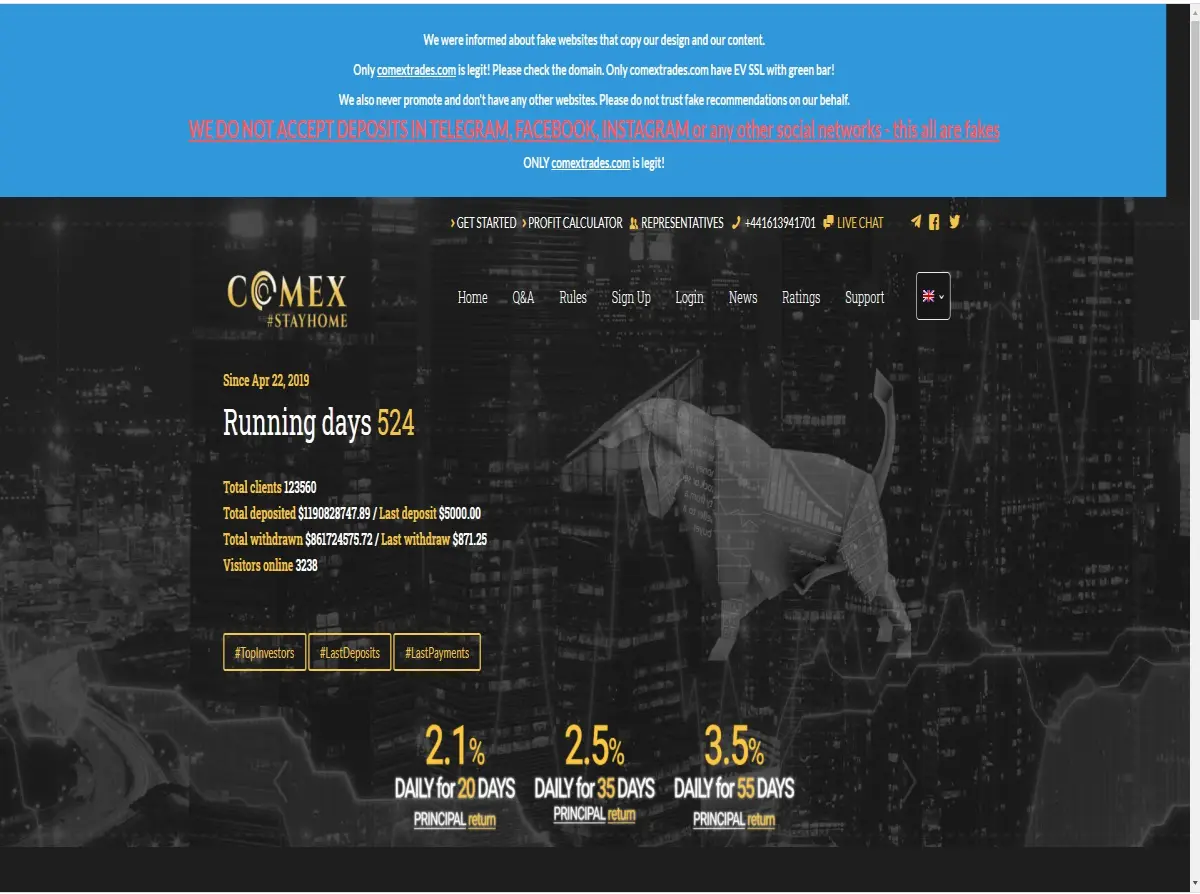 comextrades.com