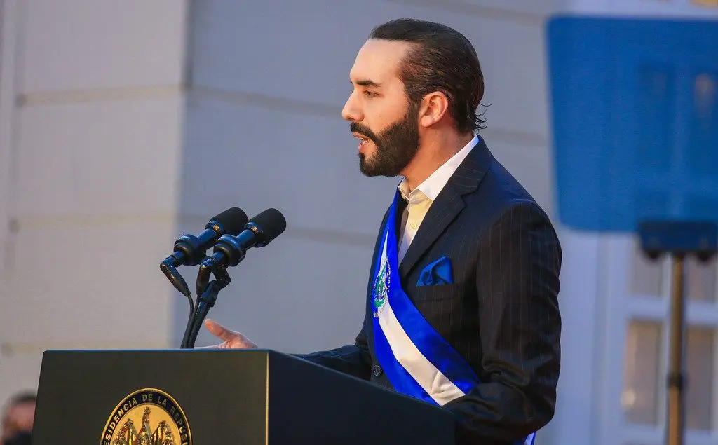 President of El Salvador Nayib Bukele