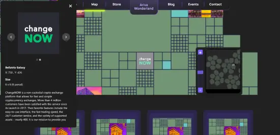 ChangeNOW Office in Ariva Metaverse 1