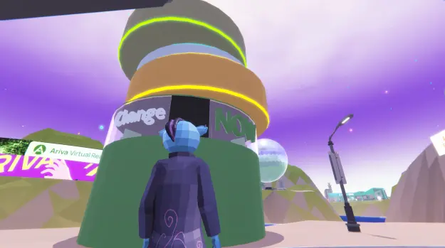 ChangeNOW Office in Ariva Metaverse 3