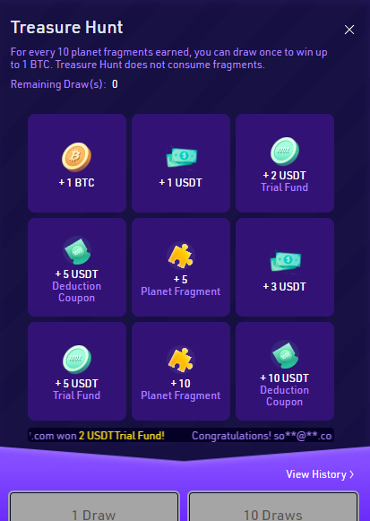 KuCoin Futures Treasure Hunt