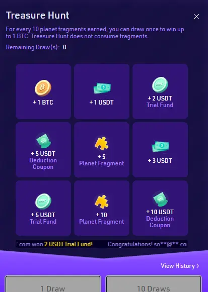 KuCoin Futures Treasure Hunt