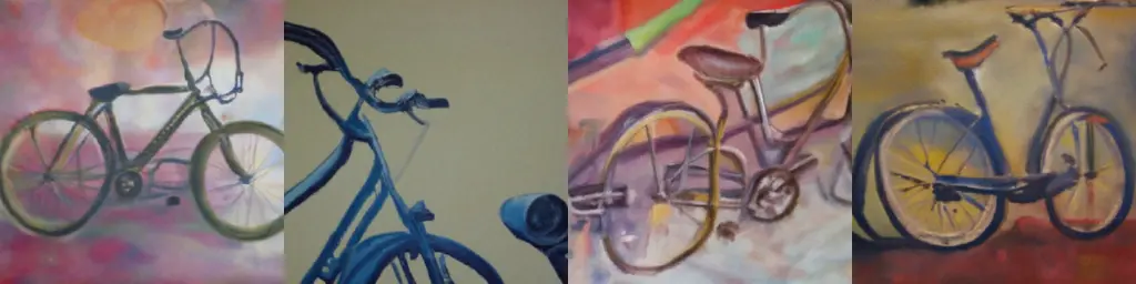 ai generated pictures of a bike