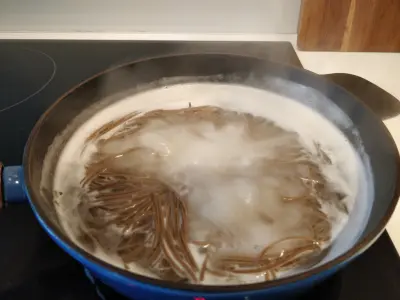Soba Boiling