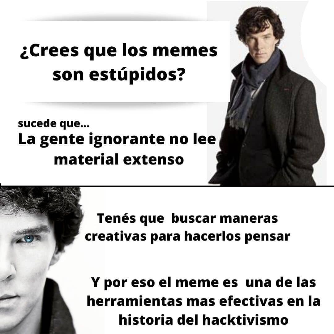 meme con sherlock holmes