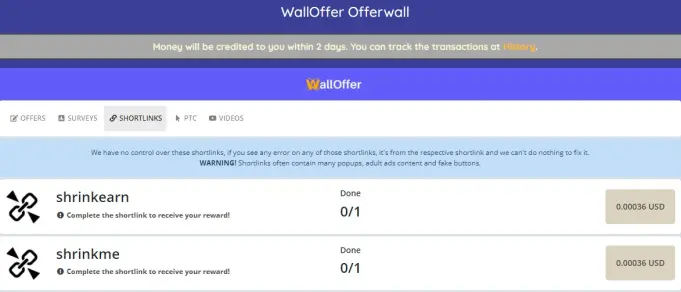 Offerwall